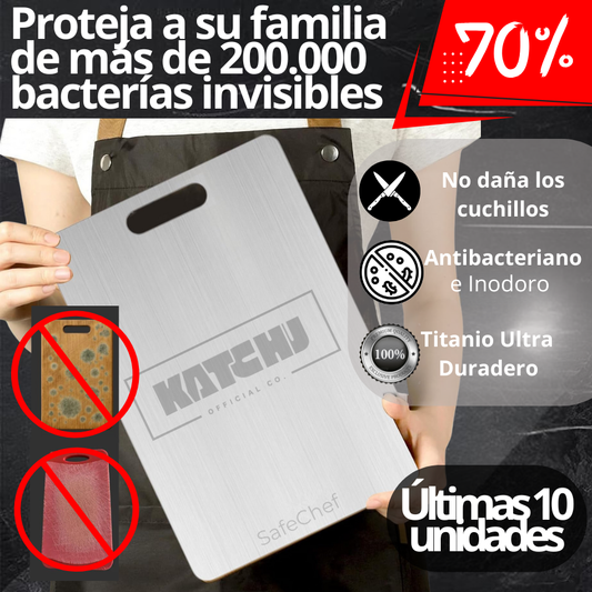 Tabla antibacteriana ➜ Katchu™ SafeChef