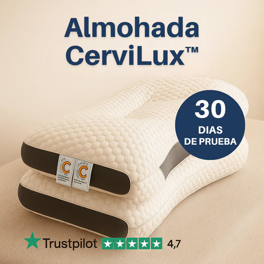 Almohada Cervilux™- Descanso reparador, mañanas sin dolor