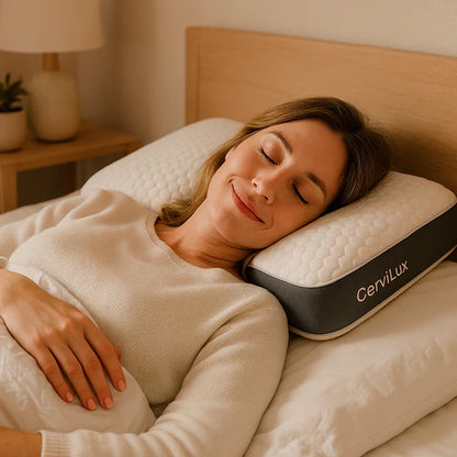 Almohada Cervilux™- Descanso reparador, mañanas sin dolor